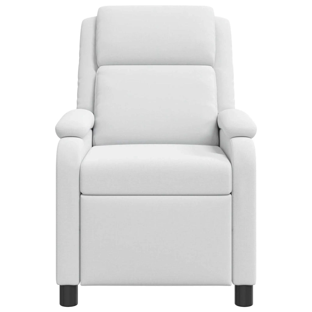 Poltrona Massaggiante Bianco Tessuto 42034878