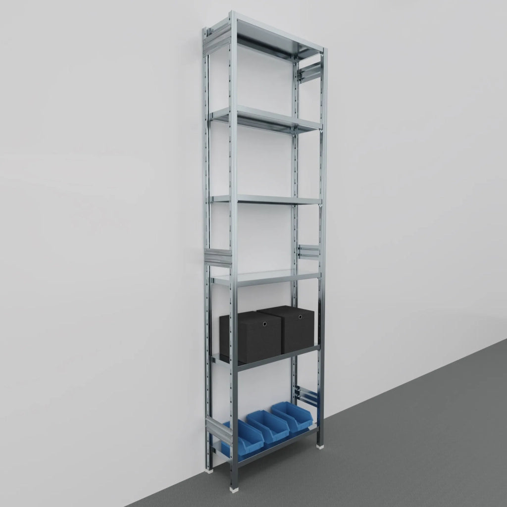SCAFFALATURA in metallo da magazzino Zincata cm. 80x70x300h