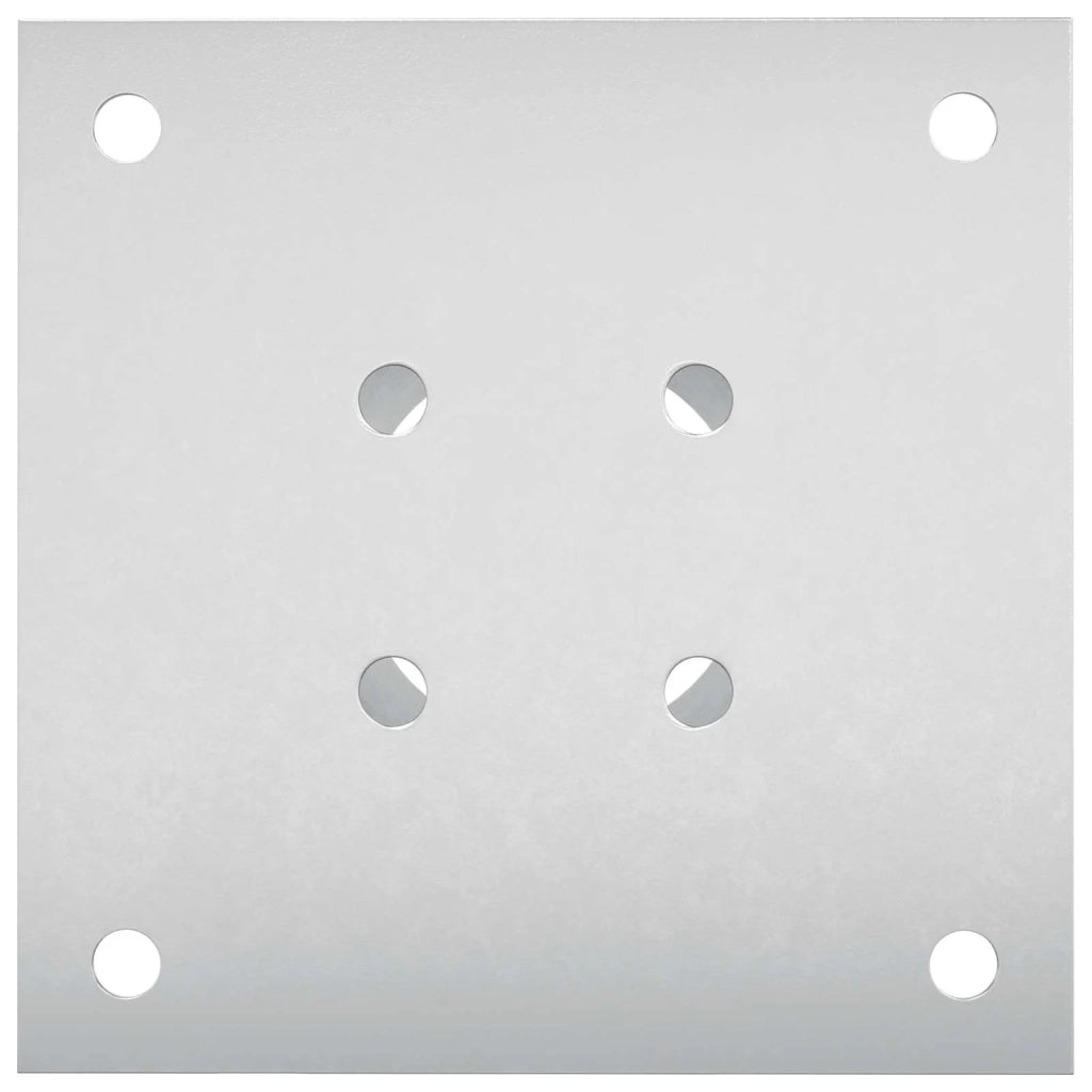 Ancora rotonda per terreno 12 pz Argento 15 x 15 x 15 cm CFW7742364