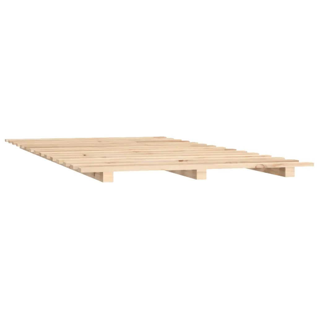 Giroletto senza Materasso 140x200 cm in Legno Massello di Pino 824568