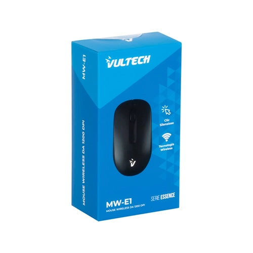 MOUSE WIRELESS ESSENCE 1200DPI 3TASTI BK