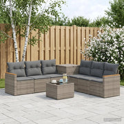 Set di divani 8 pz Grigio e Grigio Scuro 3448542