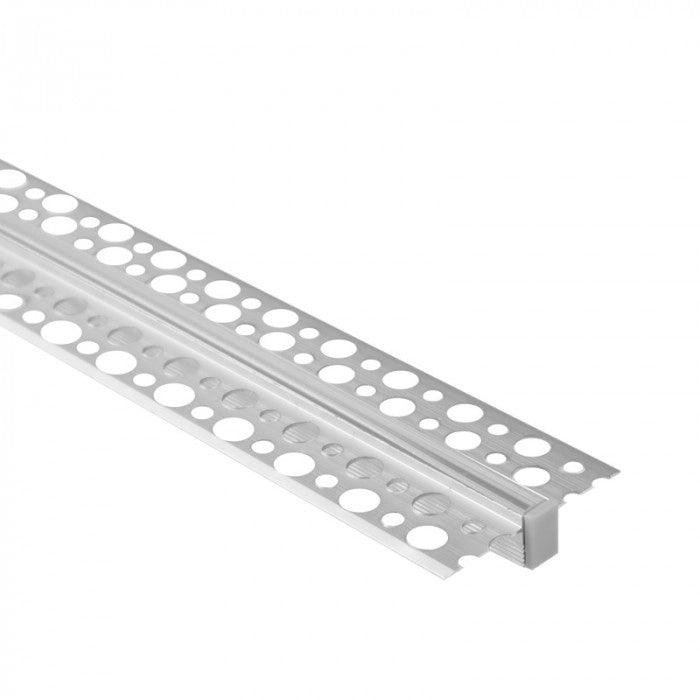 Profilo LED incasso alluminio anodizzato trasparente 1m Ecolight