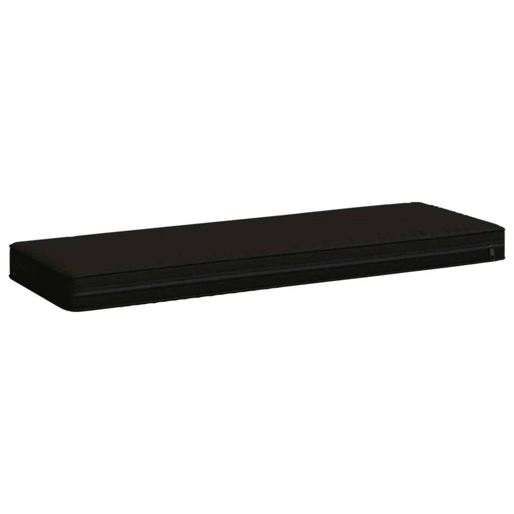 Cuscini per Panchina a 2 Pezzi VUGHT 2 pcs 100% Poliestere Nero 950429