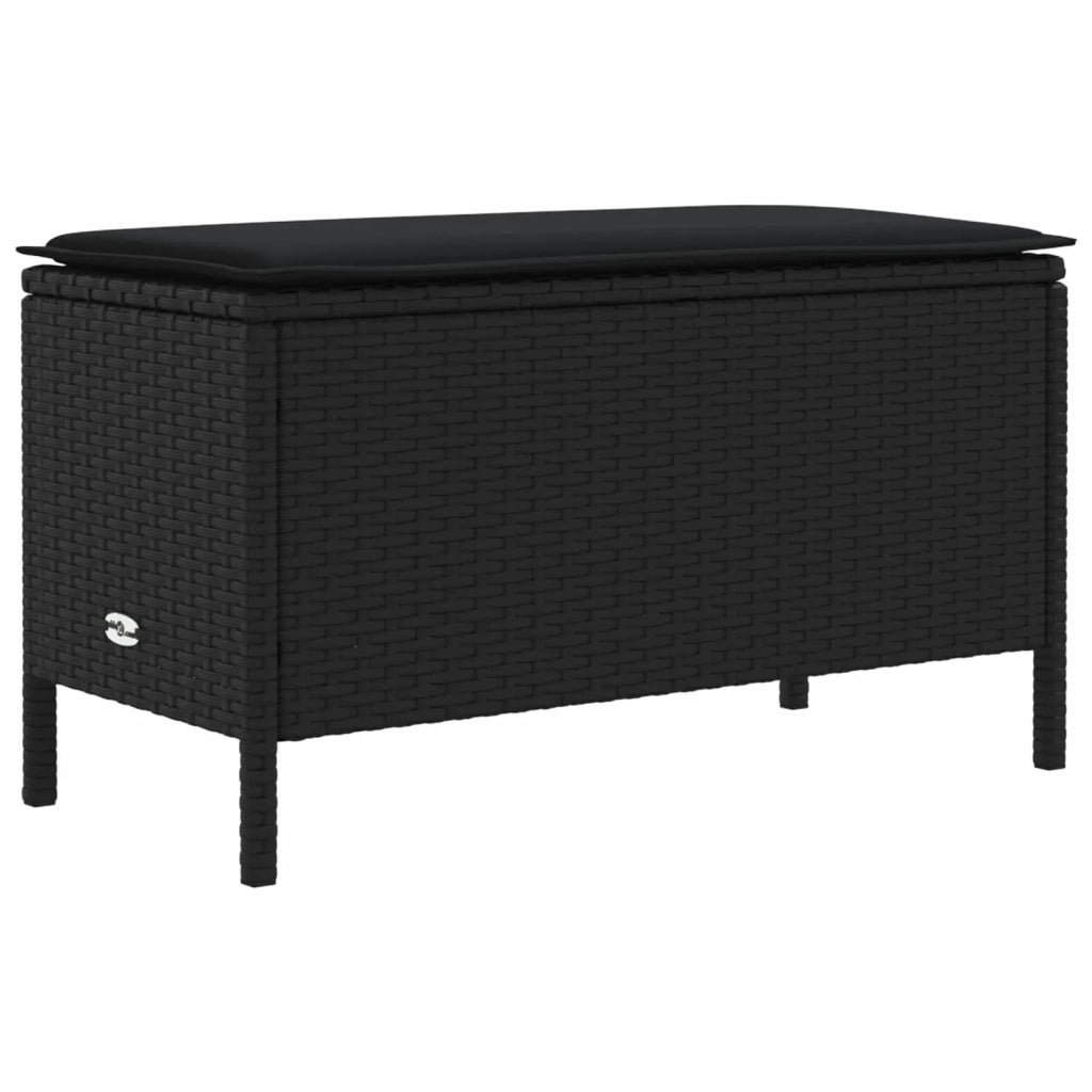 Set di Mobili 7 pz Nero Rattan in PE 3422188