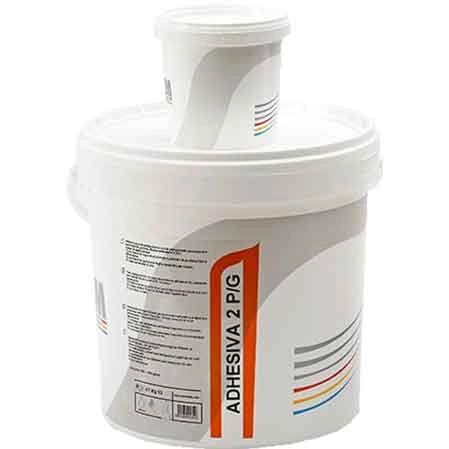COLLA PER TAPPETI GOMMA 'ADHESIVA 2P/G' 5 kg
