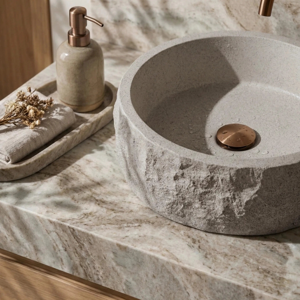 Lavabo Da Appoggio Rea Alice Moon