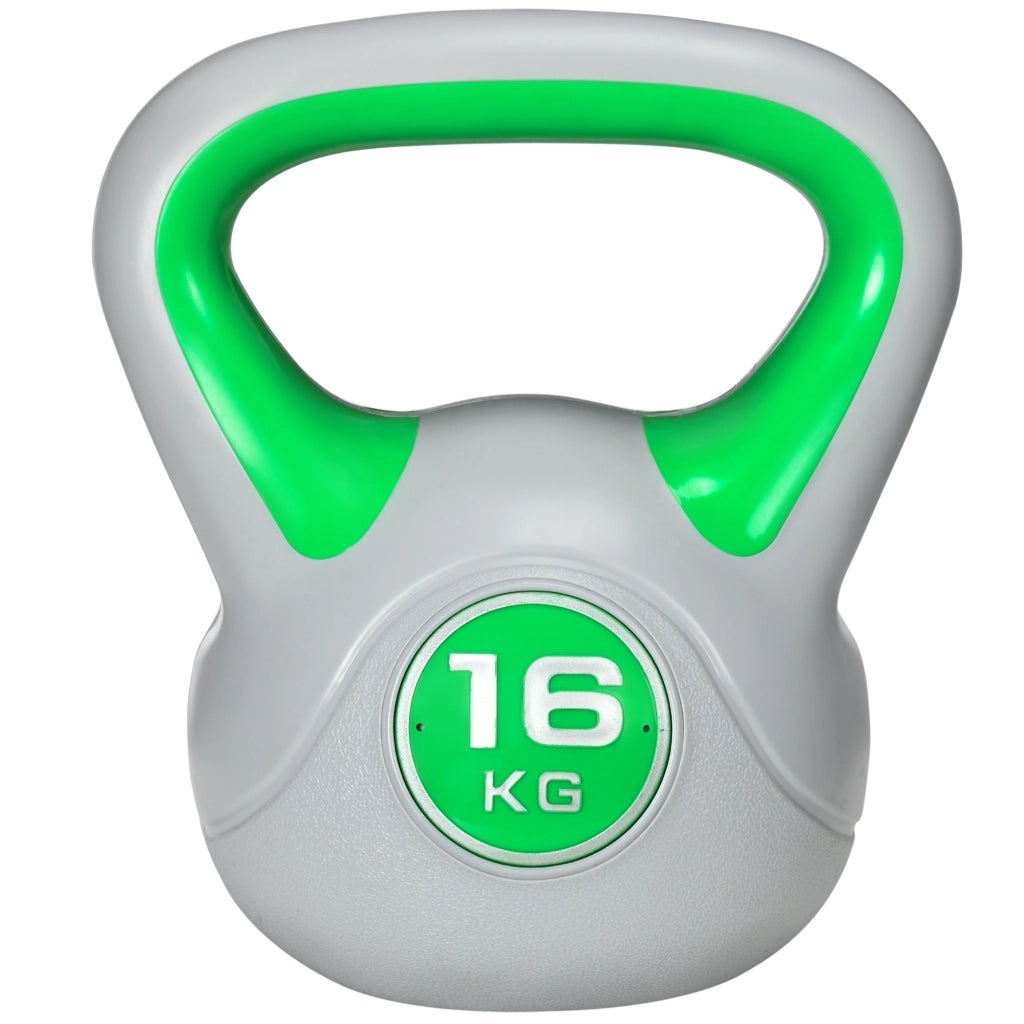Kettlebell 16 kg ¨C Minimal ¨C Verde, 27x17x31 cm