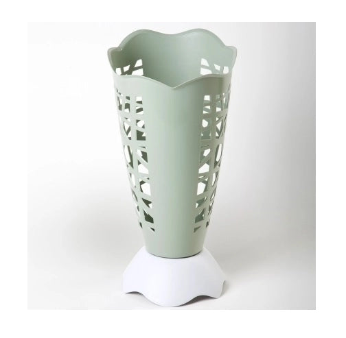 Portaombrelli in plastica da studio casa colore salvia bama