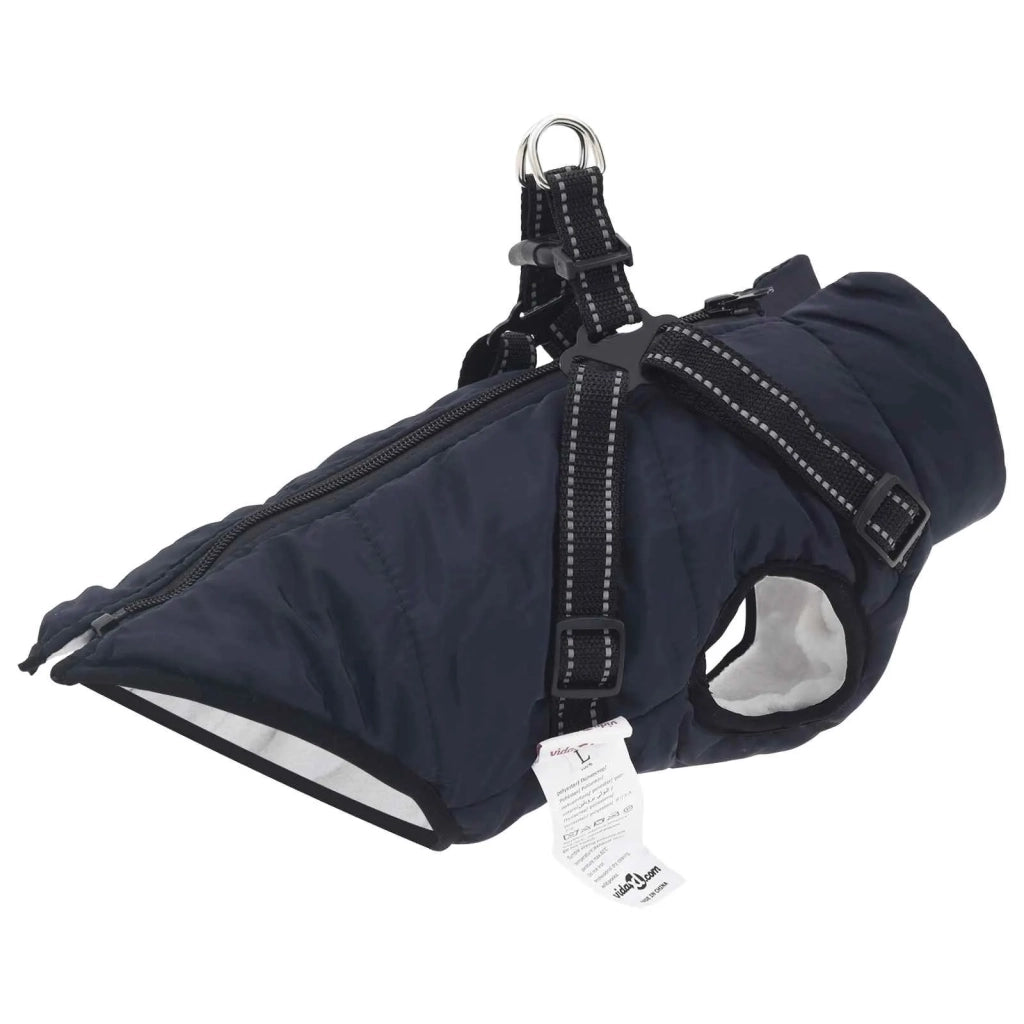 Cappotto per Cani Blu navy L40 Pile e Poliestere 3422542