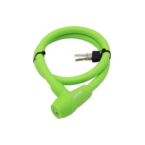 CAVO SILICONE COLORATO 15X90 CON LUCCHETTO