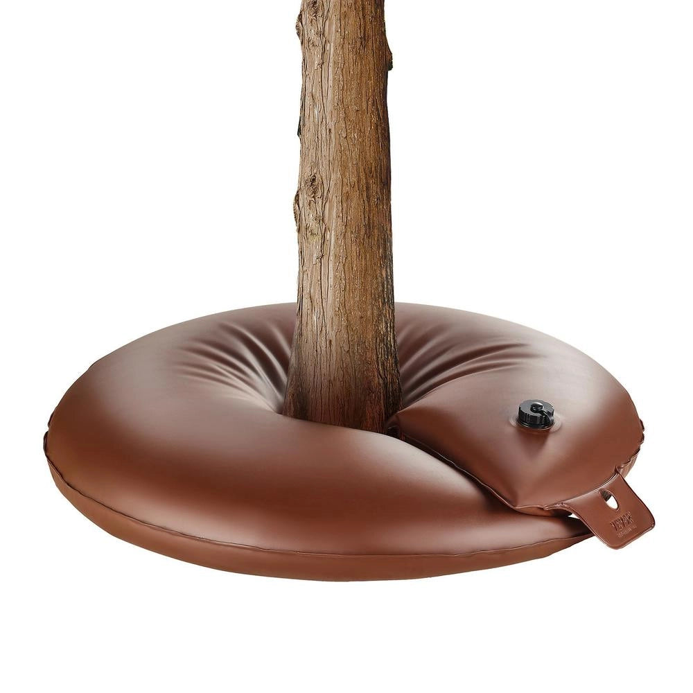Anelli Irrigazione Alberi 4 Pezzi 60.6L 2.6kg Rilascio Lento 6-9 Ore Gocciolamento Radici 140mm Piante