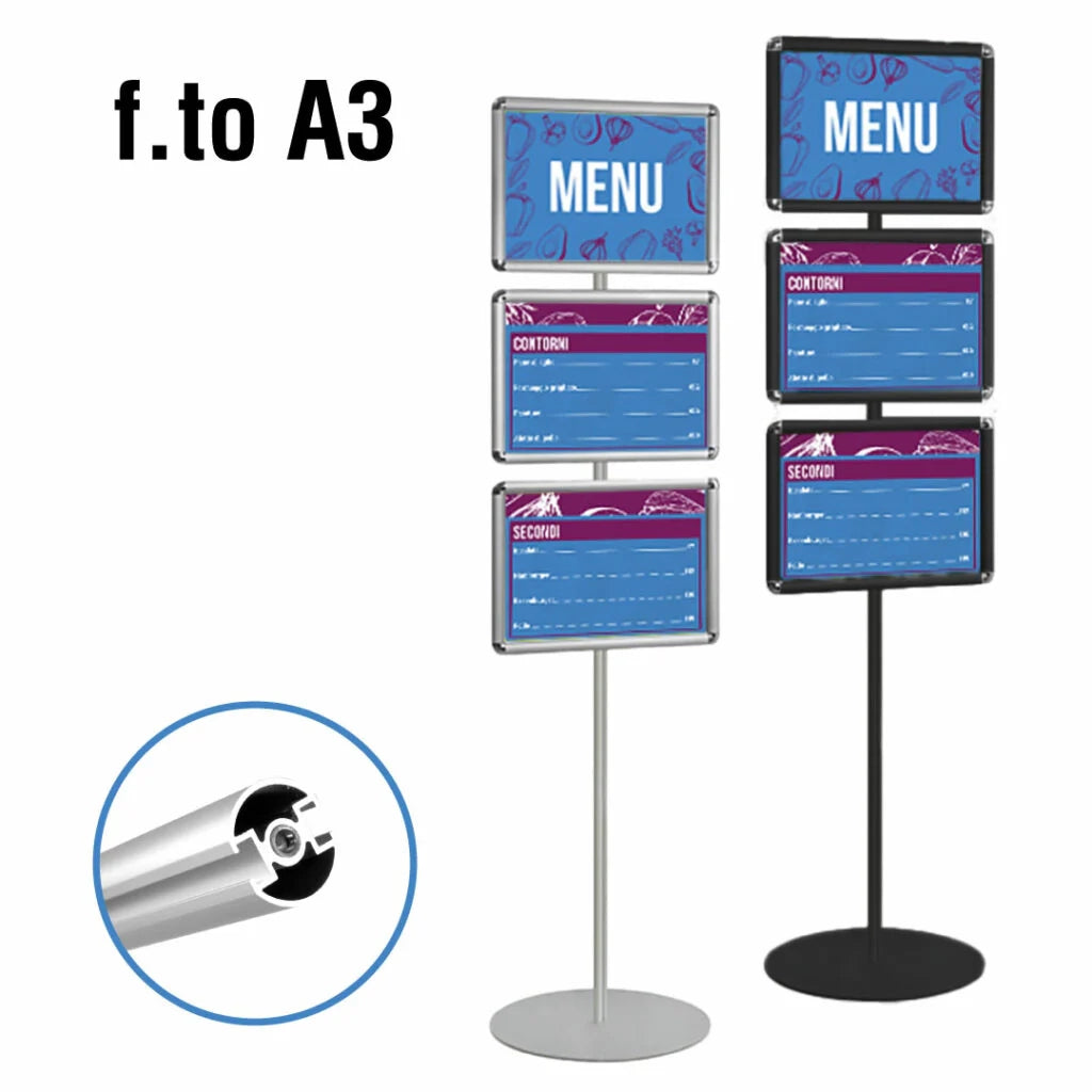 Porta Comunicazioni con A4 orizzontale Multiple - Monofacciale (4 x A4)