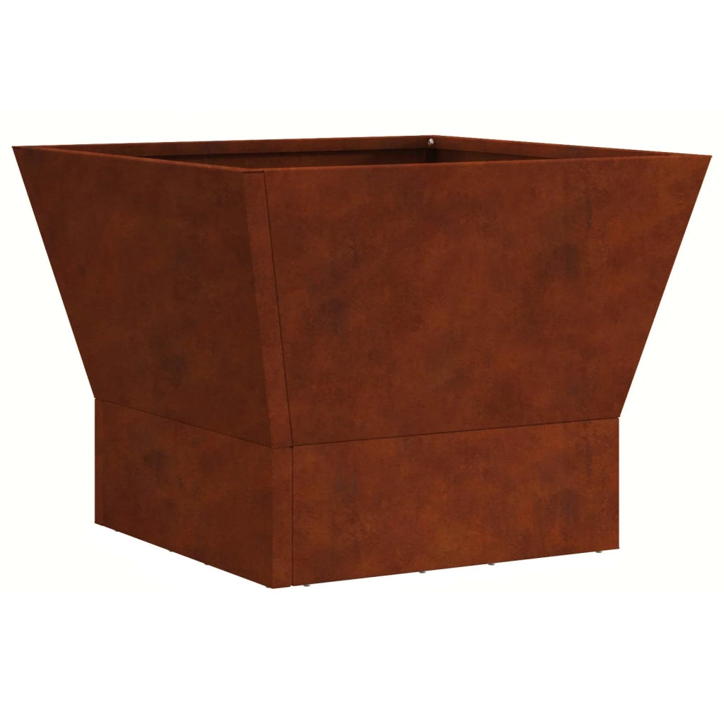 Braciere Ruggine 40 x 40 x 35 cm Acciaio Corten 858909
