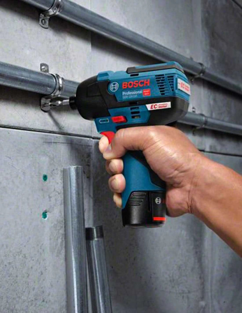 Avvitatore a massa battente BOSCH GDR 12V-110 (1 x 6,0 Ah + GAL12V-40 + L-Boxx 102)