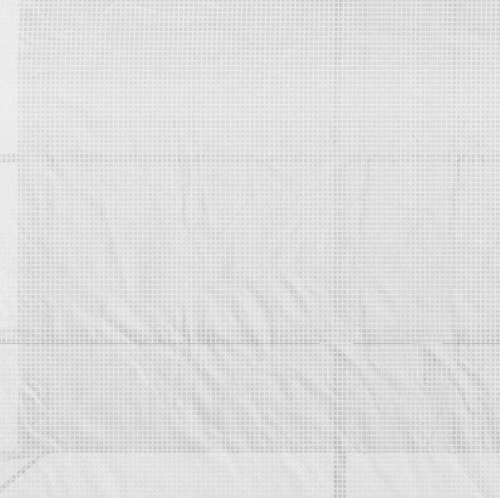 Serra da giardino addossata 300x150x213 cm in acciaio e plastica bianca, 6 ripiani