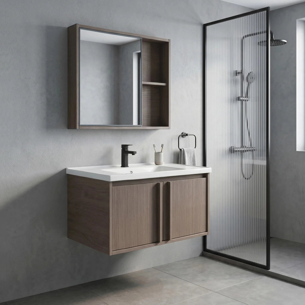 Set Di Mobili Da Bagno Con Lavabo Gama T25023 Kjm 70cm