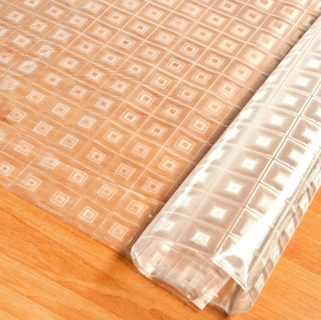 Tovaglia Trasparente Antimacchia 140x240 cm Moderna Plastificata Lucida Copritavolo Pvc Dis.17