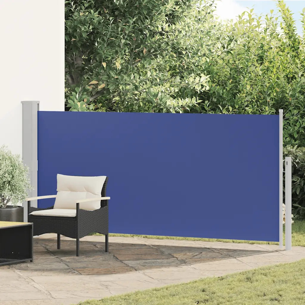 Tenda da Sole Laterale Retrattile-Tenda parasole per balcone 140 x 300 cm Blu