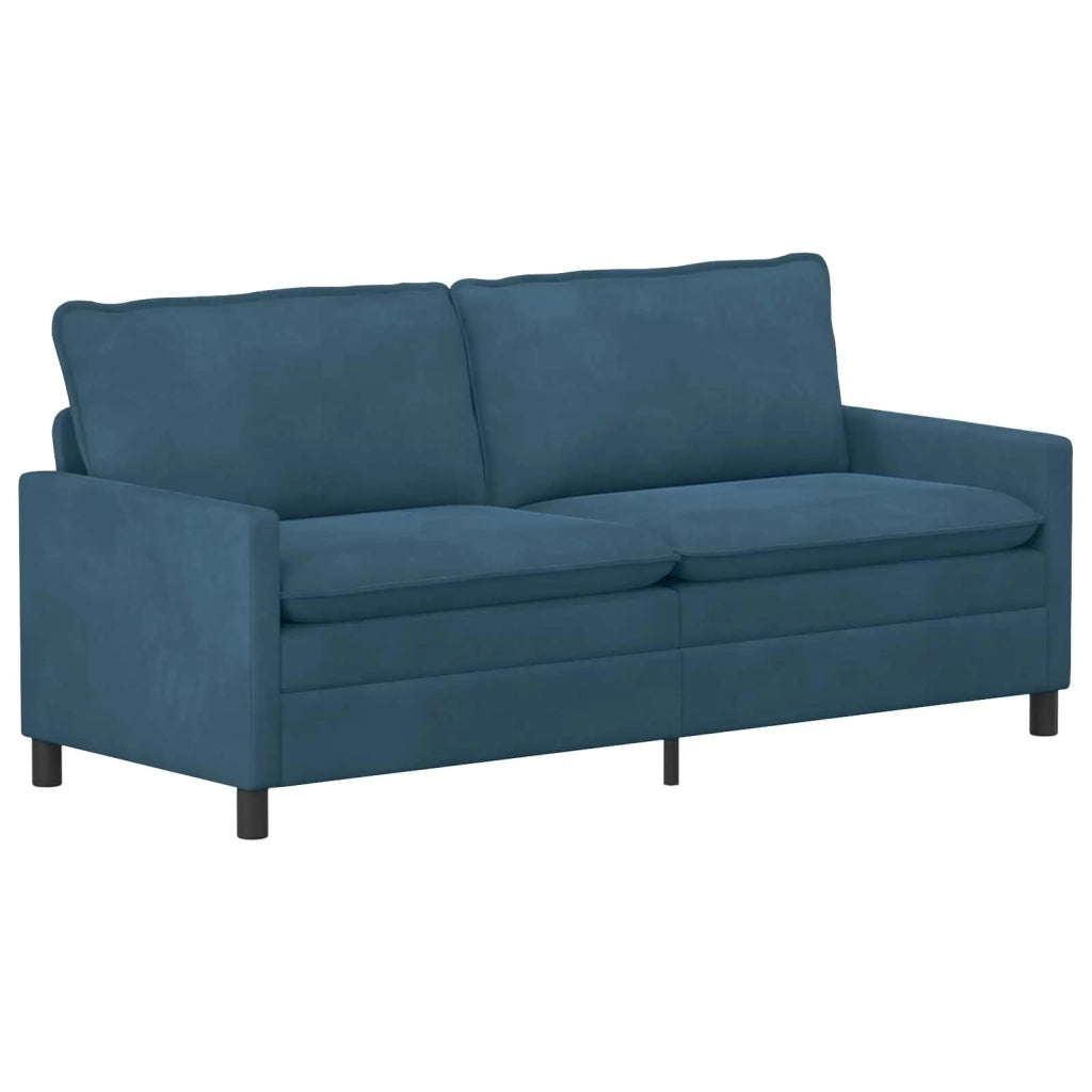 Set di divani 2 pcs Blu Velluto 3417153