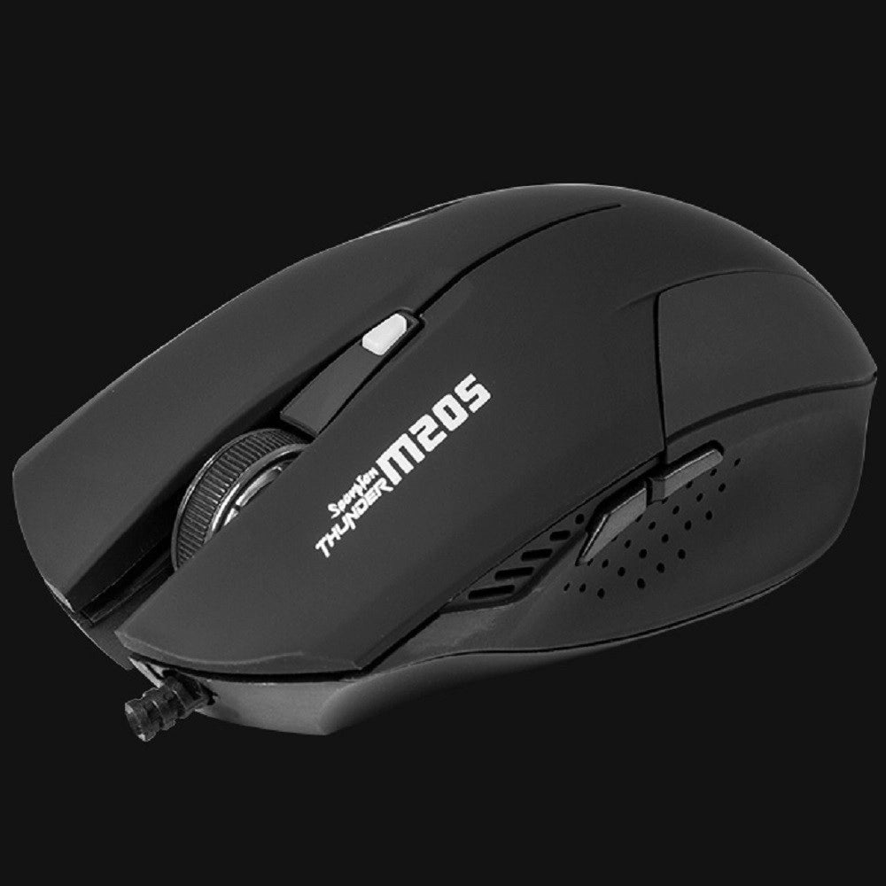 Trade Shop - Marvo Scorpion M205 Mouse Ottico Da Gaming Luminoso 1600dpi Retroilluminato Pc Usb -