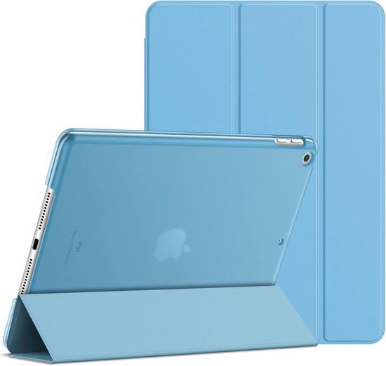 Case per iPad 10,2 pollici (2021/2020/2019-modello, 9a/8a/7a Generazione), con sveglia automatica/standby (Azzurro)