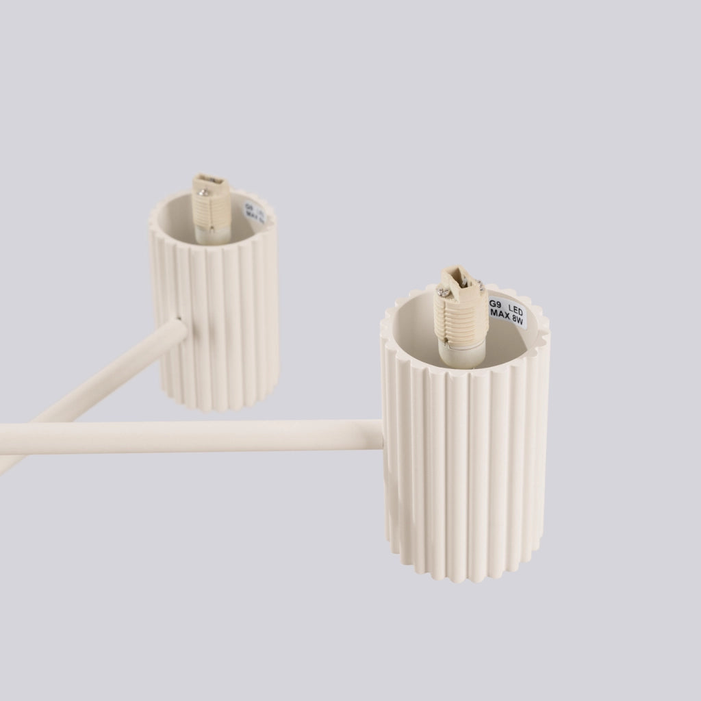 Lampadario HALO 6 beige