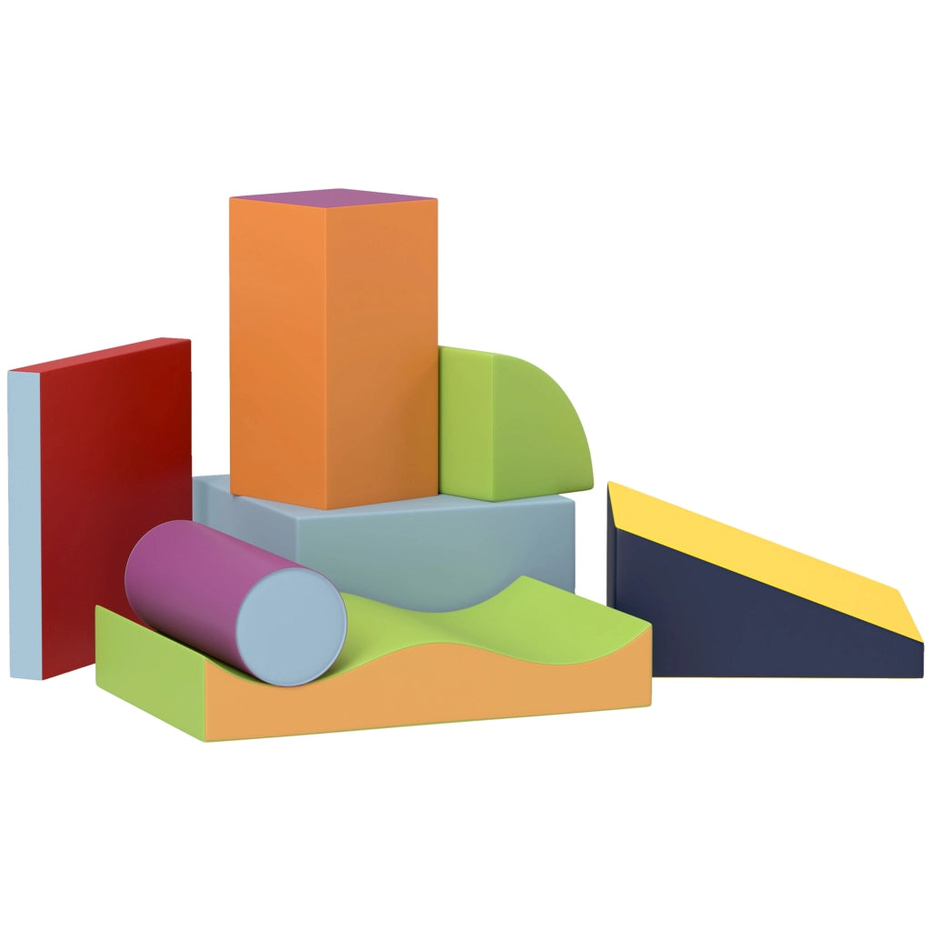 Set Moduli Motricit¨¤ 7 Pezzi ¨C Xylo ¨C Schiuma EPE Multicolore per Bambini