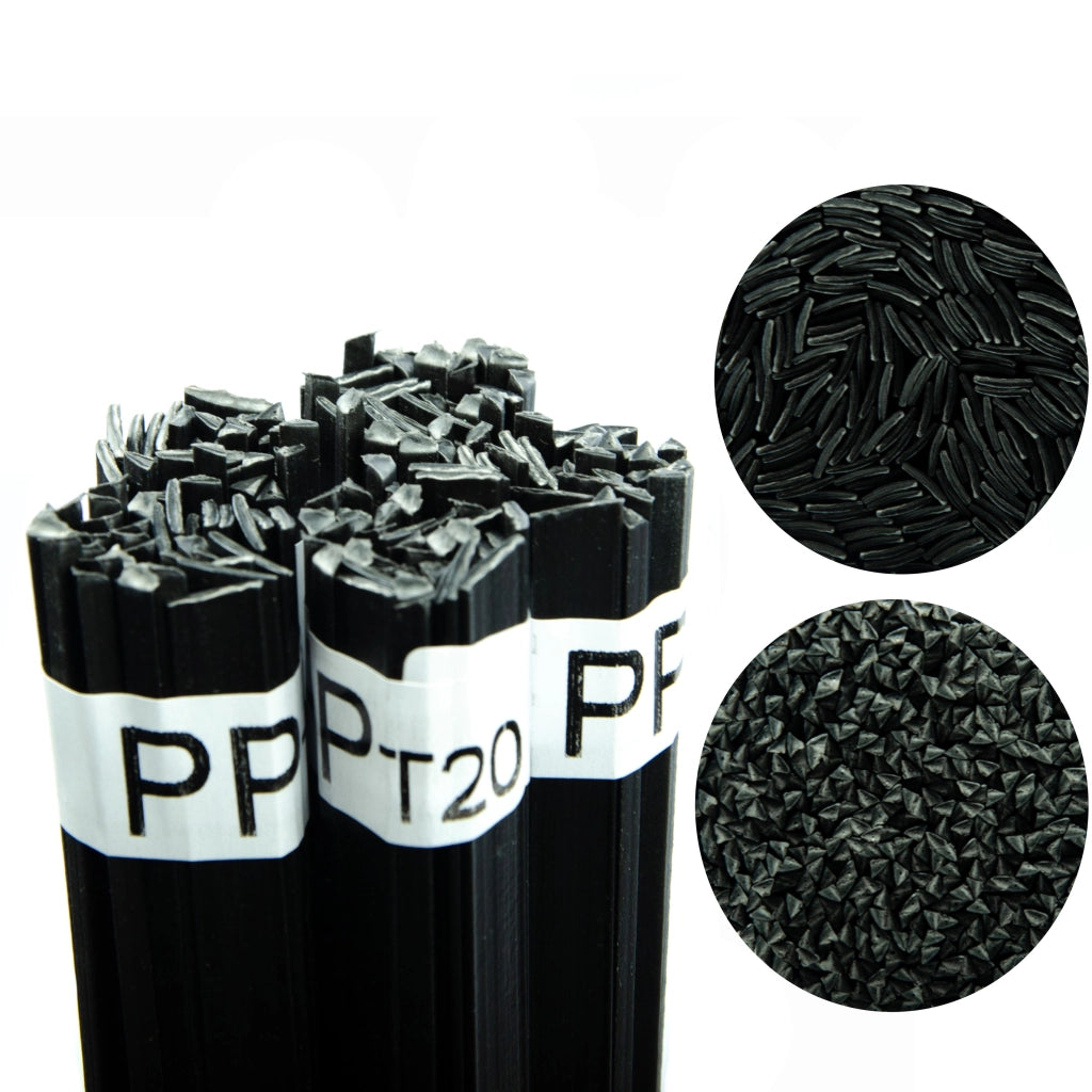 Stagno Saldatura per Saldatura Plastica PP-T20 Nero 100g – Alta Qualità, Granulato Puro | Temperatura Fusione 270-340°C