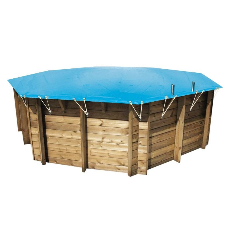 Copertura Invernale Per Piscina Northwood Ottagonale Allungato 4,90 X 3,55 M Dimensione piscina: Ø 4.30 m