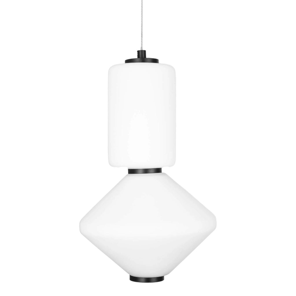 Lampada a sospensione Akiko nera LED 16W 3000K Maxlight