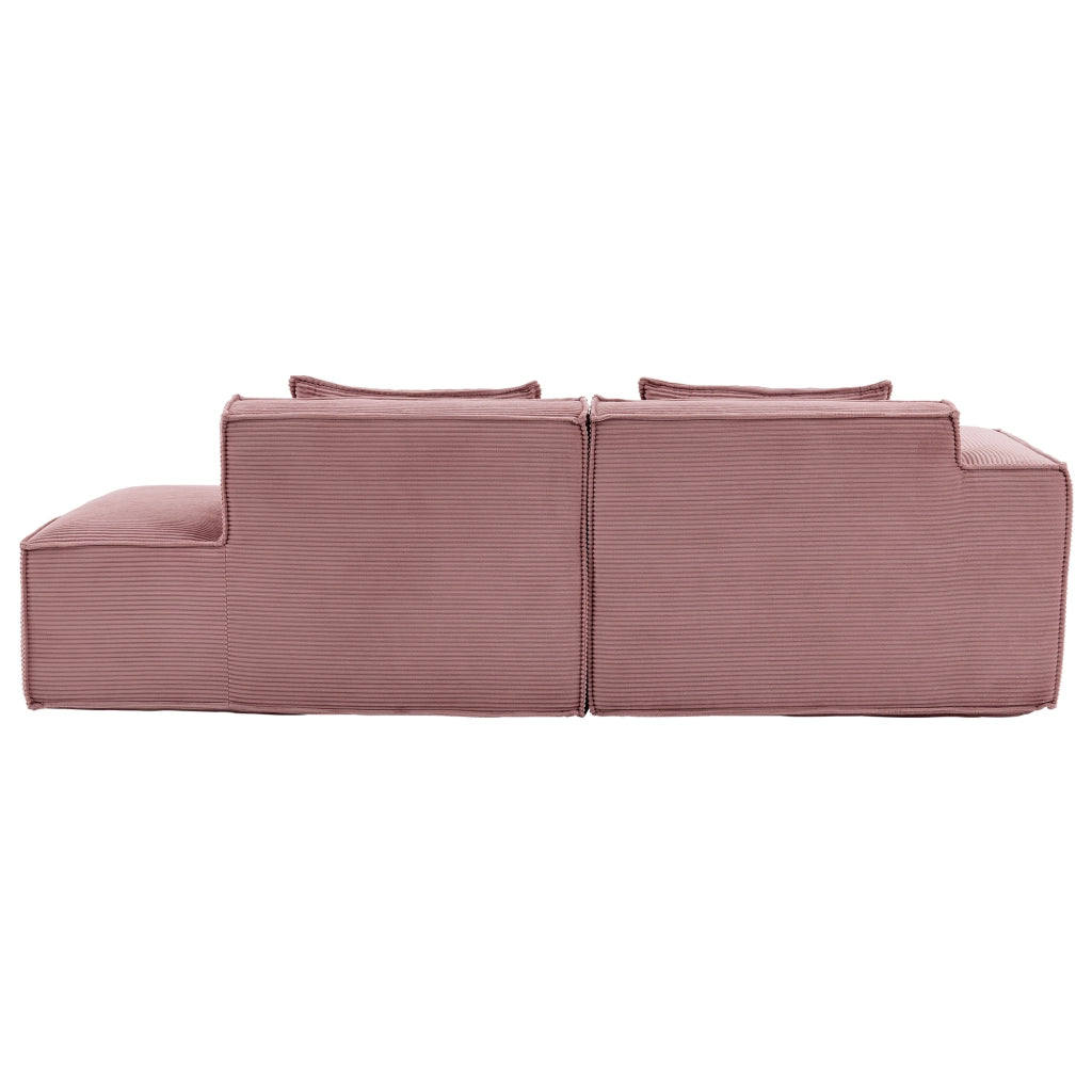 Divano 2 Posti con Cuscini ¨C MINIMAL ¨C Tessuto, 235 cm