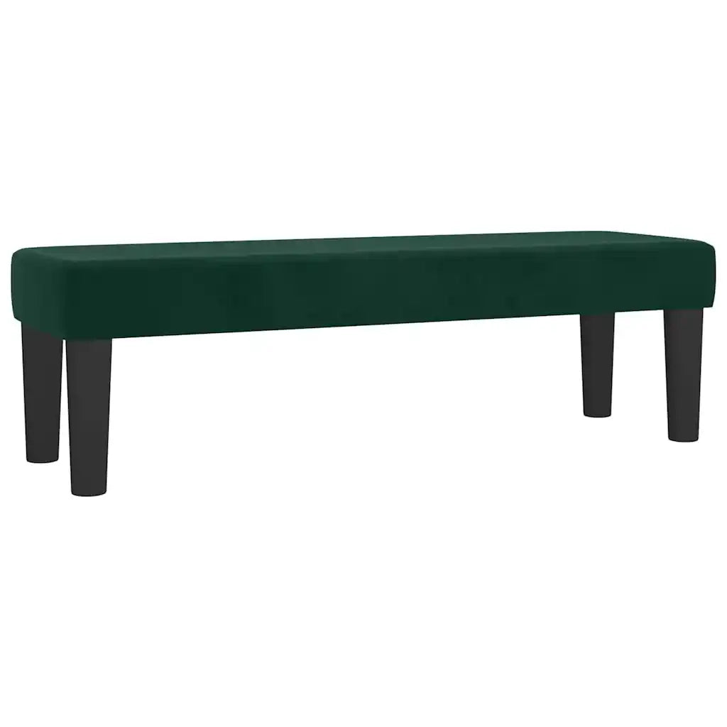 Giroletto a Molle con Materasso Verde Scuro 180x200 cm Velluto 3137740