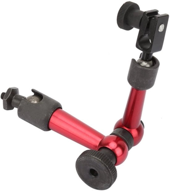 Misuratore Dial con Sostegno Adattabile - Base Regolabile - Braccio Flessibile - Stabile e Affidabile - Materiale di Alta Qualità - Facile da Utilizzare - Calibro