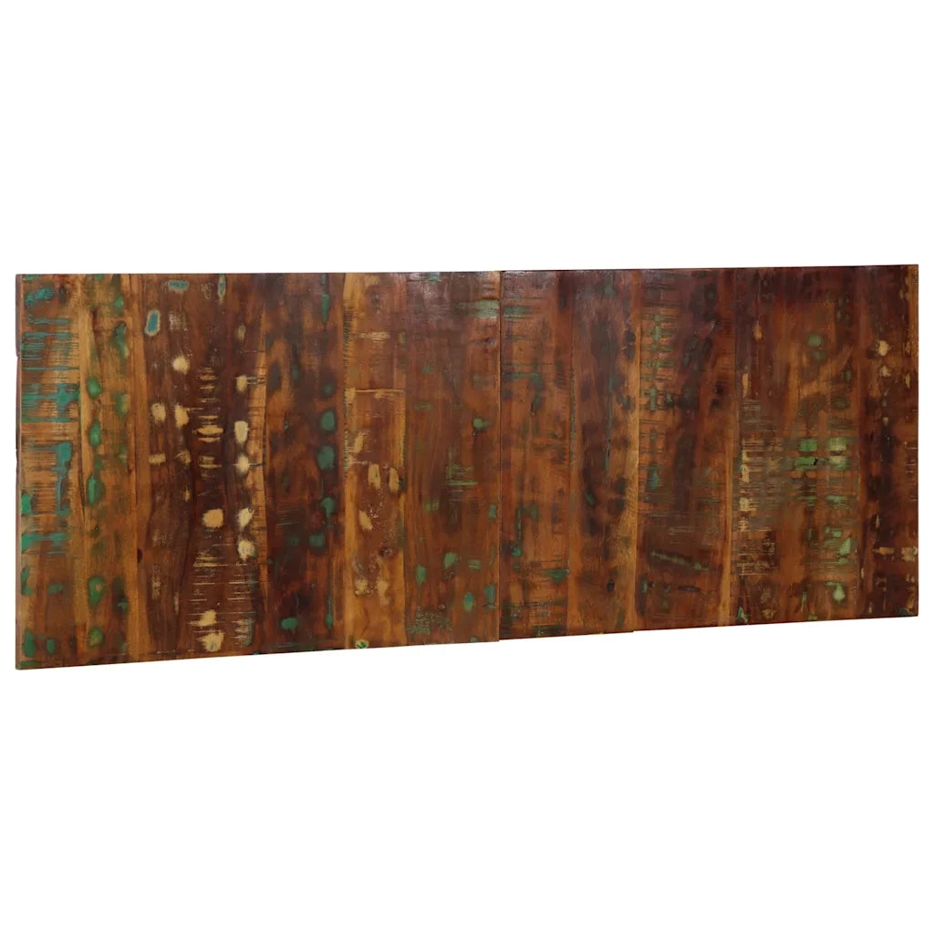 Testiera Multicolore 140 cm in Legno Massello Recupero 4017498