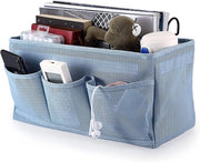 Cassettiere da Parete con Tasche per Uomo - Blu