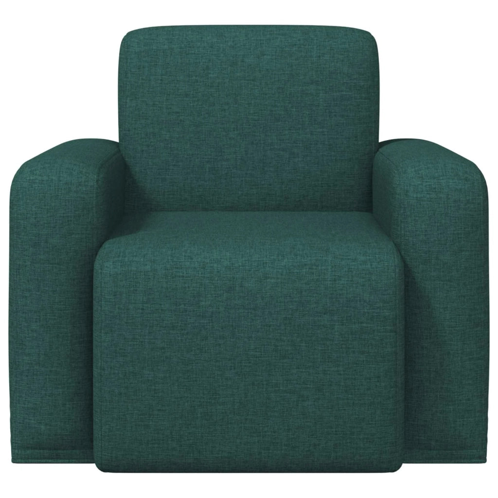 Poltrona Verde Scuro Tessuto 42042421