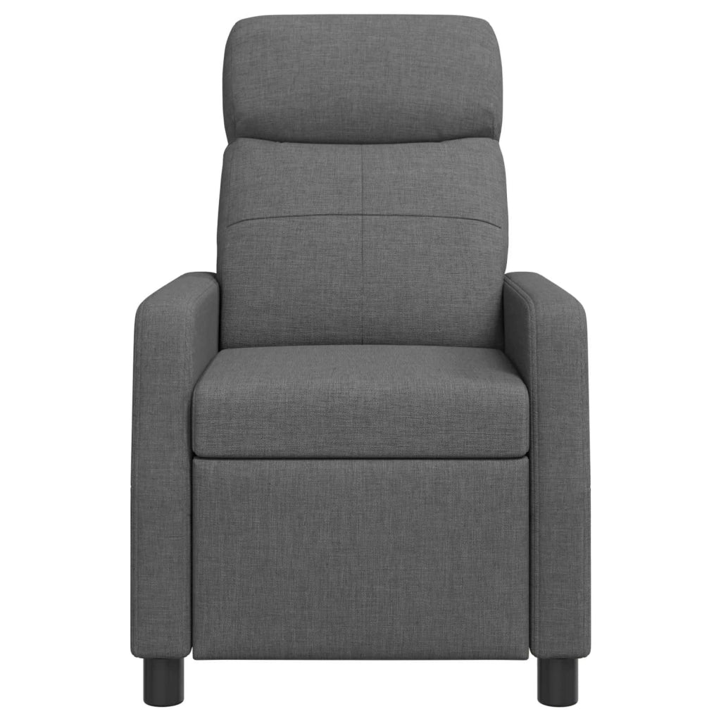 Divano Sedia-Poltrona Massaggiante Grigio Scuro Tessuto 150795