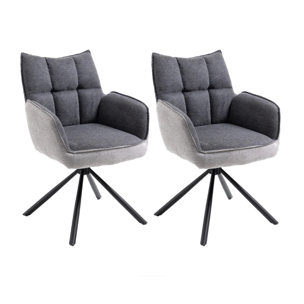 Sedia RINGO 2 (grigio scuro + grigio chiaro)