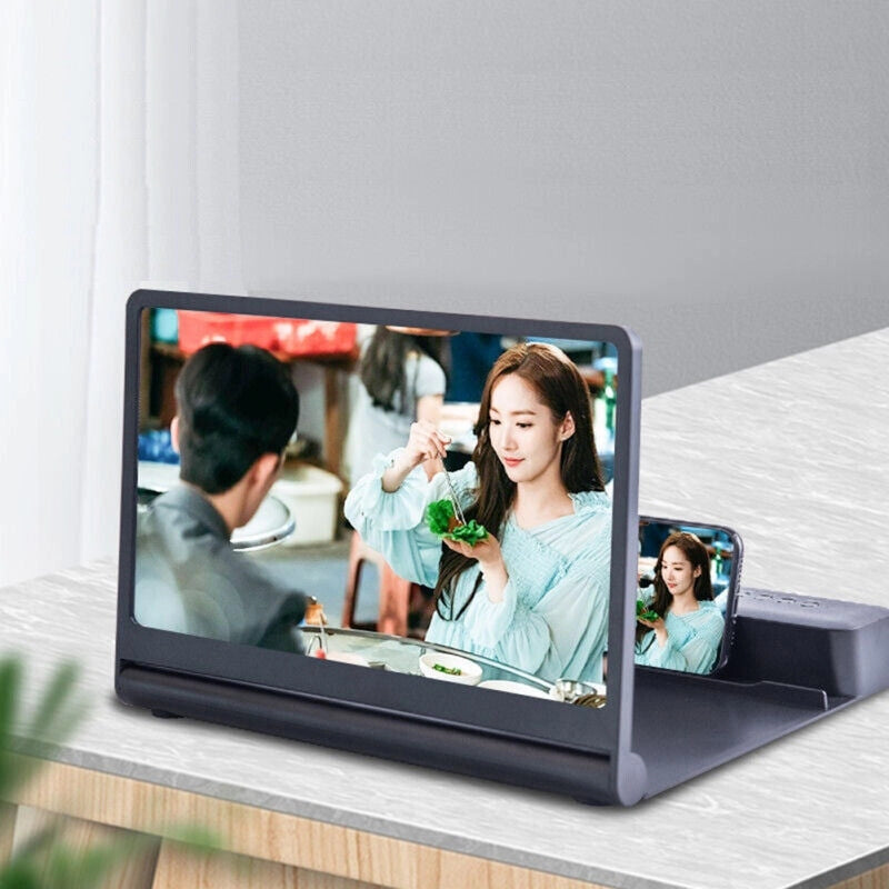Schermo di ingrandimento Cellulare Smartphone bluetooth altoparlanti Lente 12''