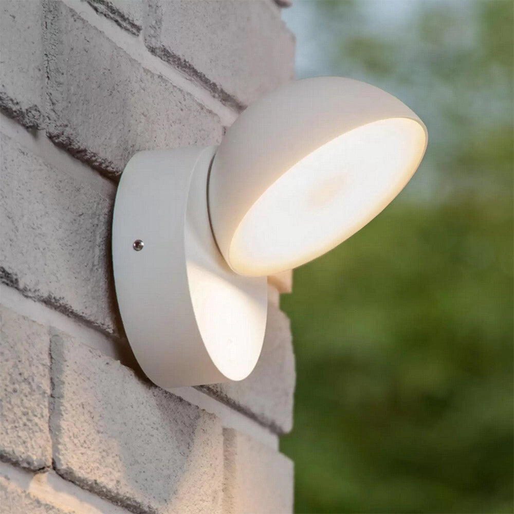Trade Shop - Applique A Led Da Esterno 12 Watt Ip54 Con Teconologia Cct 3 Tonalità Di Luce 570-3c -
