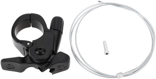 Fermo per sella a cavo per biciclette da corsa - Diametro interno 22.2mm - Nero