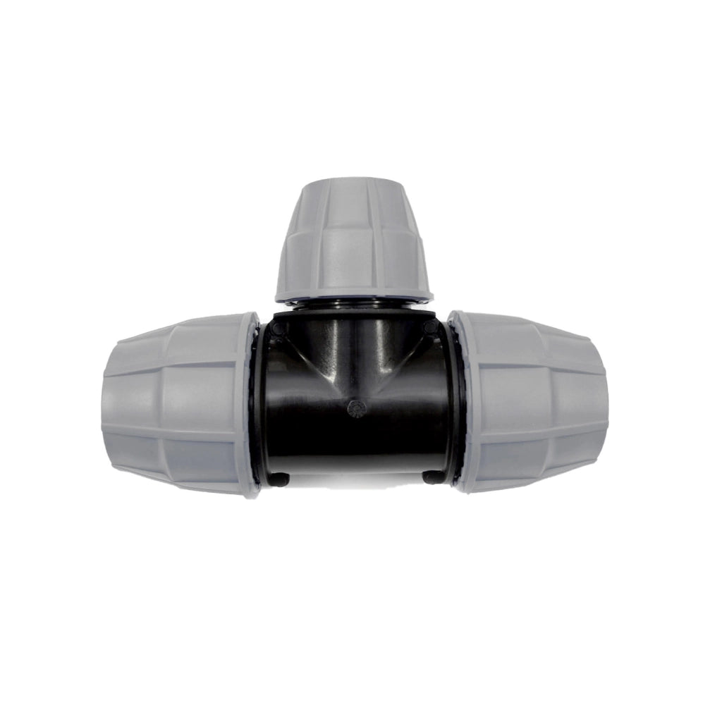 TEE RIDOTTO A 90  ° IKARO RACCORDO PER POLIETILENE- 50 x 40 x 50- IKARO- pezzi 1
