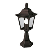 Lampada da esterno a paletto nera E27 60W Chapel Mini Elstead