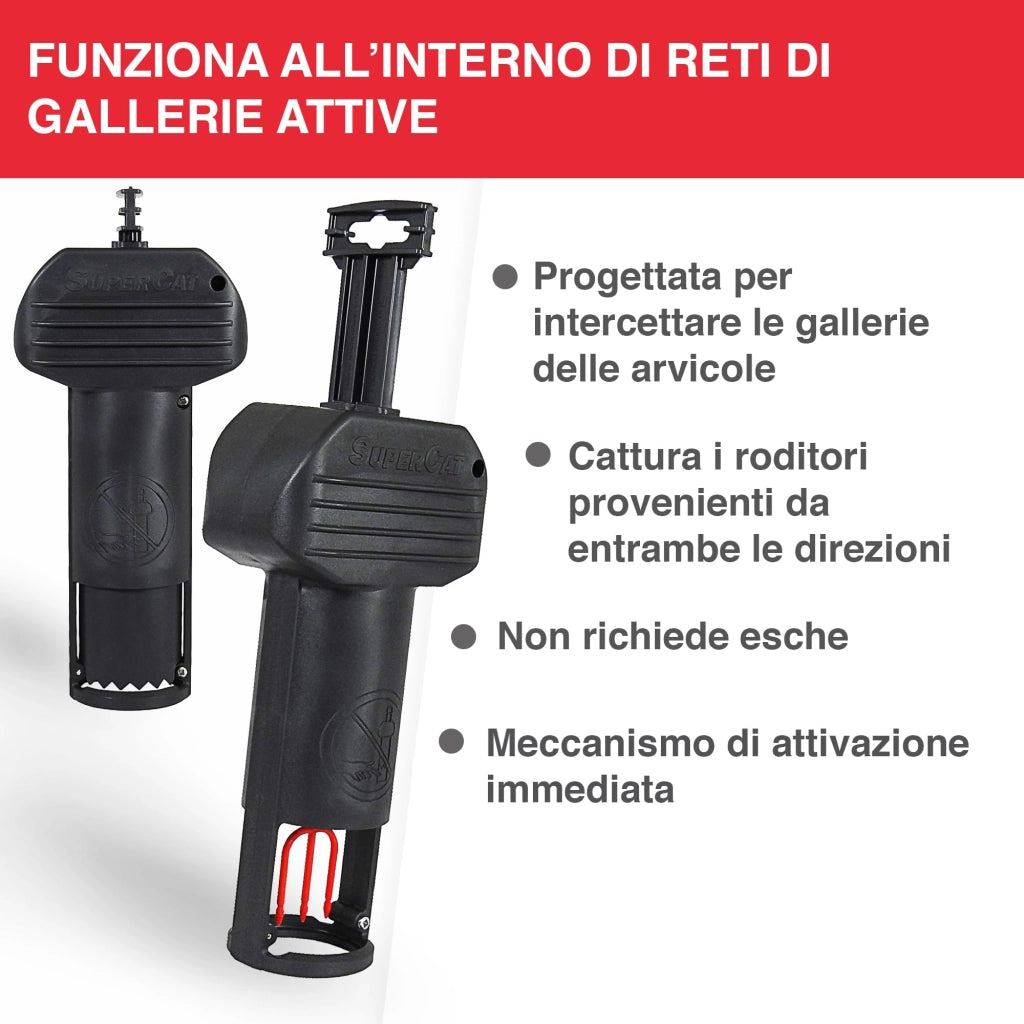 Trappola per Talpe a Scatto Supercat