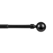 BASTONE METALLO D 19/16 120/210CM BOCCIA NERO- 6,0 pz