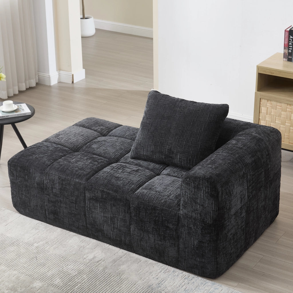 Divano letto confortevole - Zephmum - Con cuscini e tasche laterali