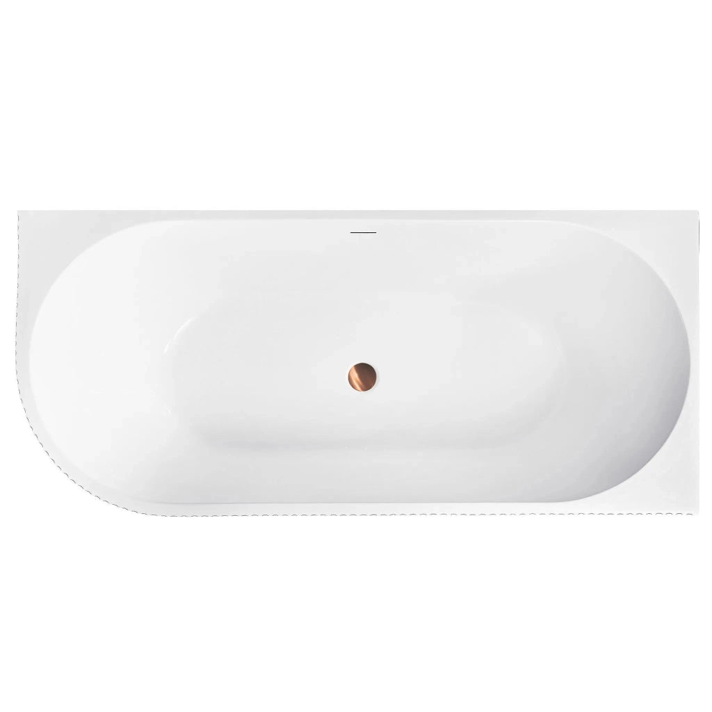 Vasca Bagno Wenus Right 170 Copritappo bianco
