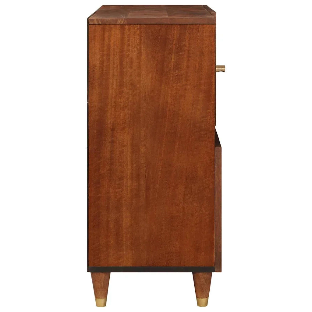 Credenza Marrone 80 x 33,5 x 75 cm Legno di mango massello 4018907