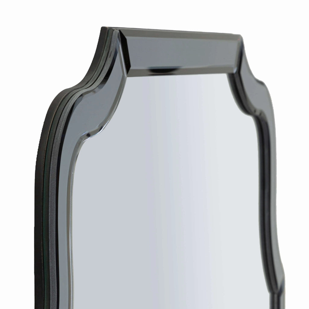 Jajce, Specchio Cornice Sagomata, 60x90h cm Grigio